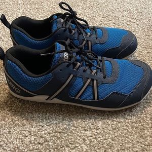 Xero Shoes Mens Prio Blue Running Shoes Size 11 Medium Wide Toe Box Barefoot
